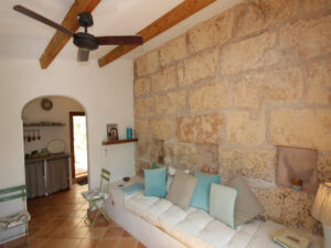 Algaida Mallorca stone facade finca with guest house and pool