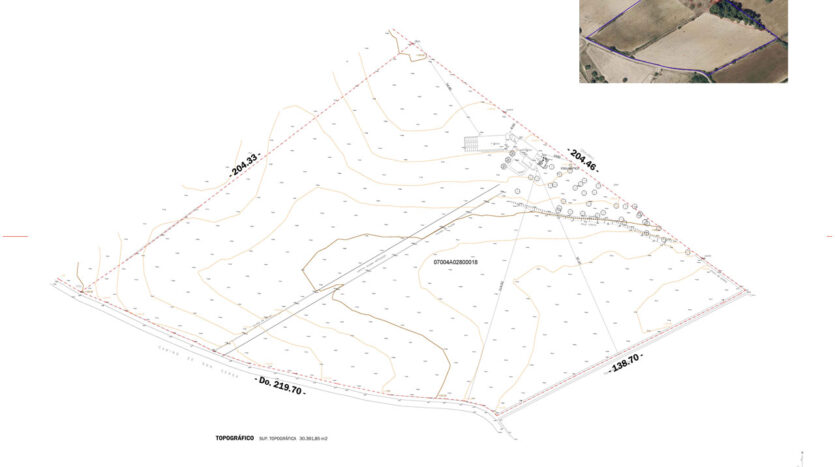 Plot with project in Algaida