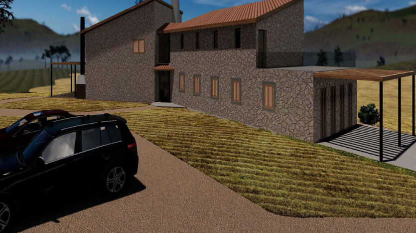 Plot with proyect and views in Algaida Majorca to buy