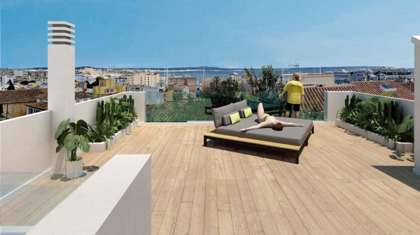 EL TERRENO PALMA REFORM WITH SEA VIEW SALE